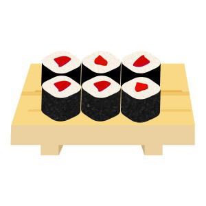 寿司 - 鉄火巻き