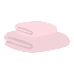 お風呂 洗面所 フェイスタオル バスタオル ピンク フリーイラスト素材 趣味で作ったイラストを配るサイト