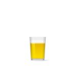 ビアグラス（小）のビール