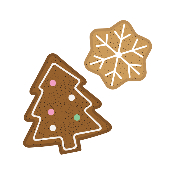クリスマス ジンジャークッキー02 フリーイラスト素材 趣味で作ったイラストを配るサイト
